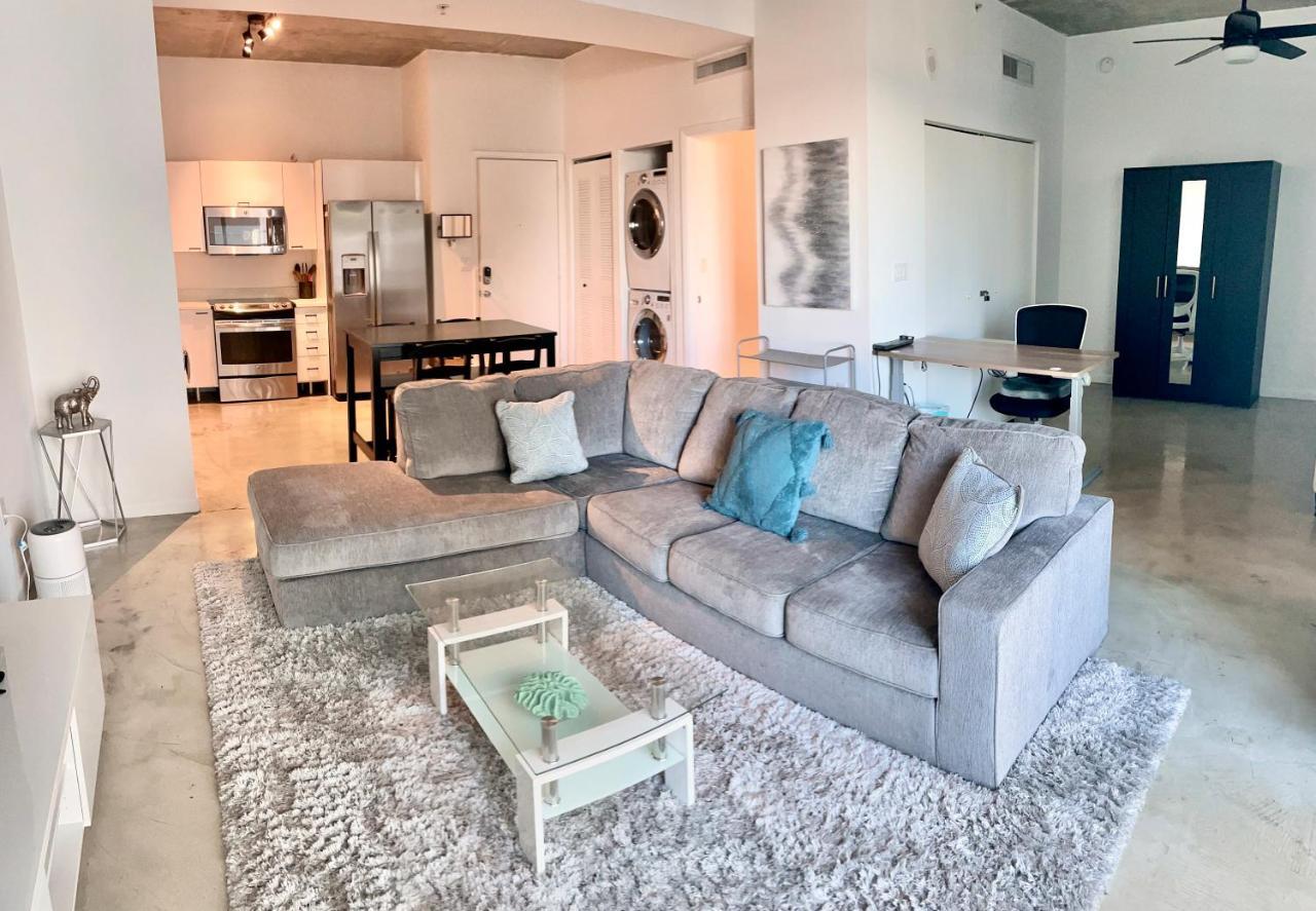 1Br Loft In Downtown With Bay View And Workspace Miami Exterior foto